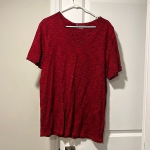 Men’s red and black INC shirt size extra large